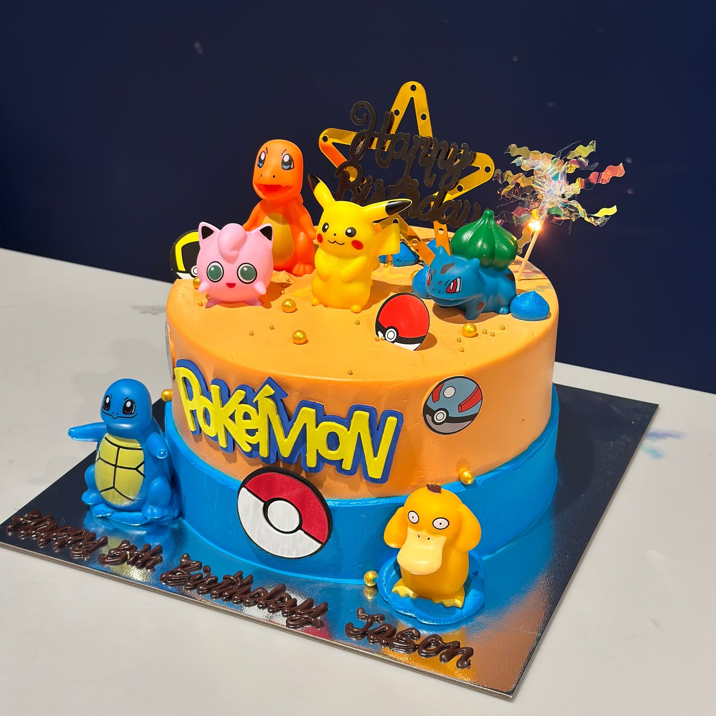 Custom birthday cake in Luton and Stevenage by PINGS Bakery
