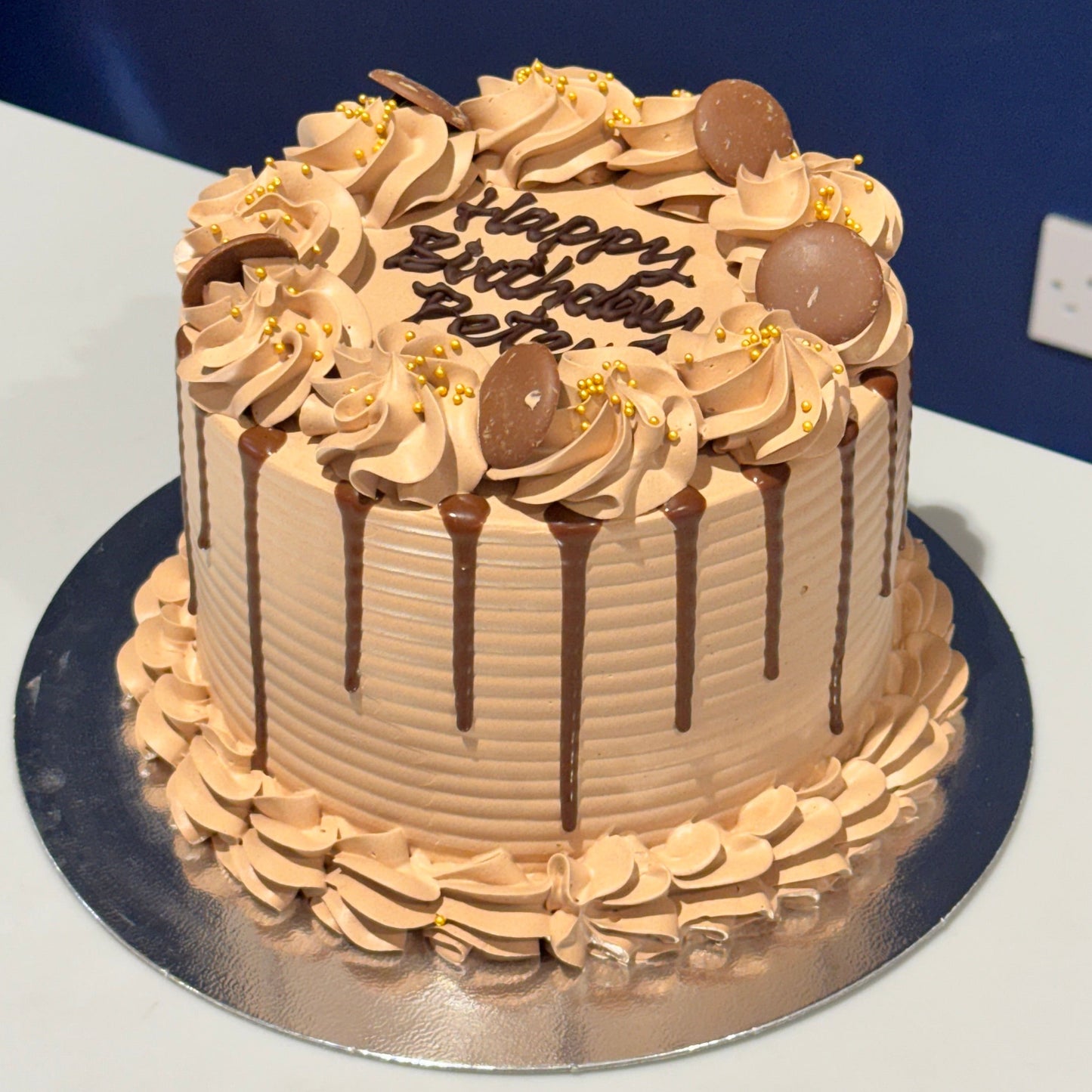 Chocolate Cream, Chocolate Button Cake