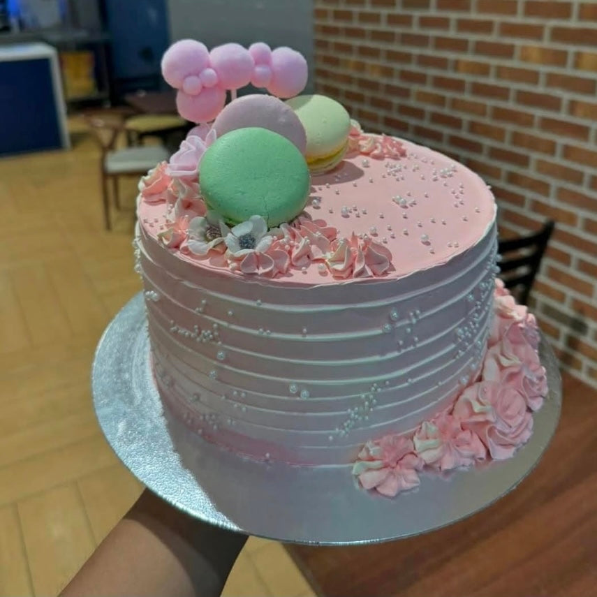 Pink Cloud Cake