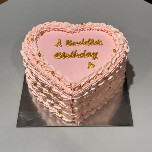 Pink Baddies Birthday Cake