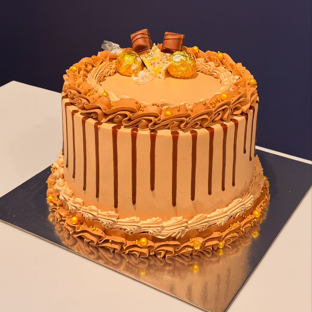 Custom birthday cake in Luton and Stevenage by PINGS Bakery